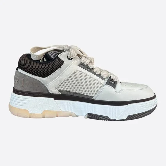 Amiri Beige, Grey & Brown MA-1 Low Top Sneakers - Picture 5 of 7